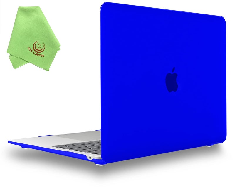 UESWILL 2022 2021 MacBook Air 13 inch Case A2337 M1 A2179 A1932, Hard Shell Case Cover Compatible with MacBook Air 13 inch with Retina Display & Touch ID (2018-2022), Royal Blue - Image 1